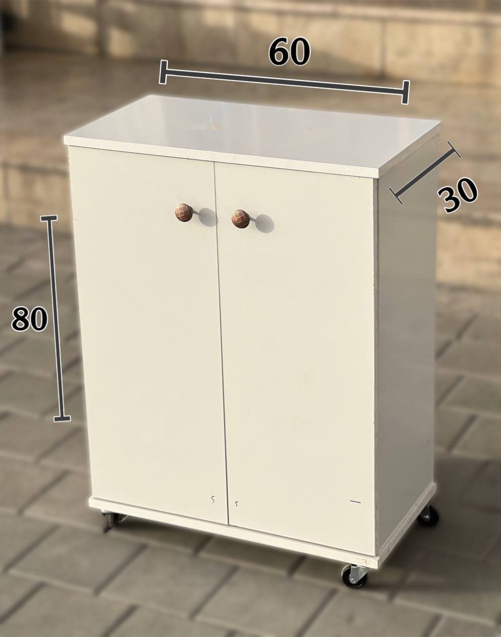 جزامة خشب تركي ارتفاع 80 سم