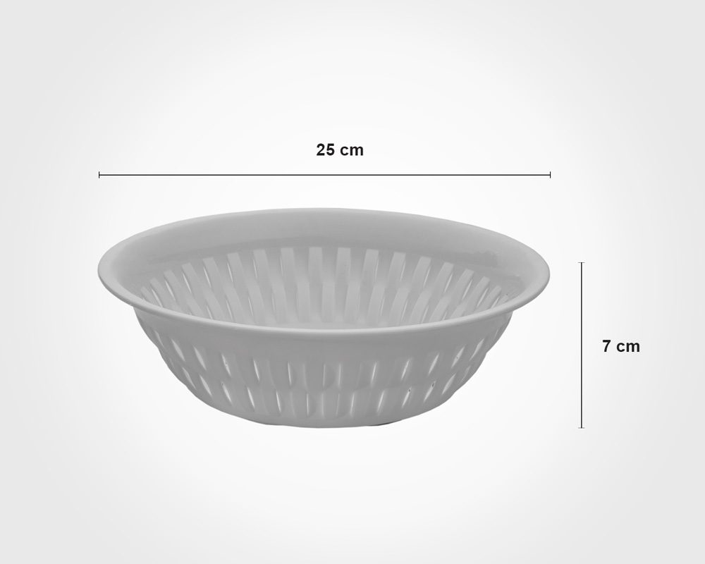 ⁦سلة دائرية كبيرة تصميم بامبو⁩ - الصورة ⁦2⁩