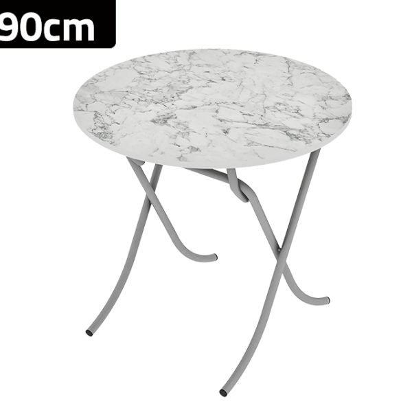 ميز دائري خشب عالي ماركة (ZIO) 90 سم