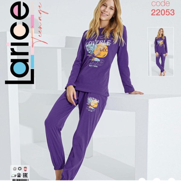 بجامة بناتي بهاري قطن تركية