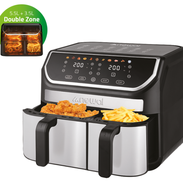 قلاية هواية 9 لتر حوضين (NEWAL)