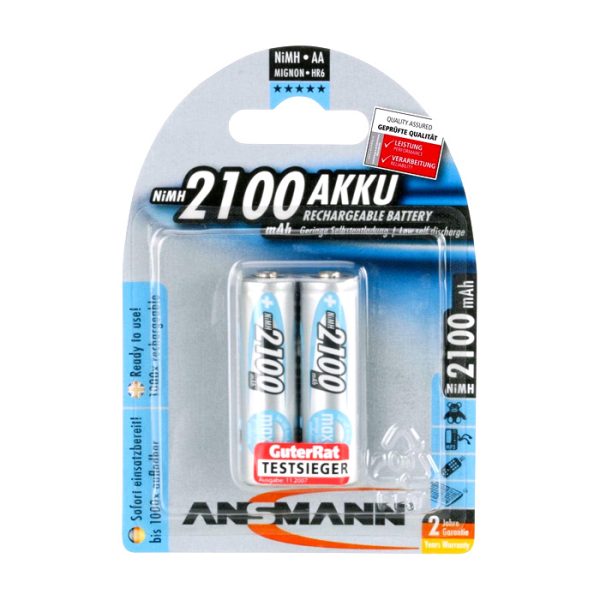باتري قلم شحن ثنائي - Ansmann