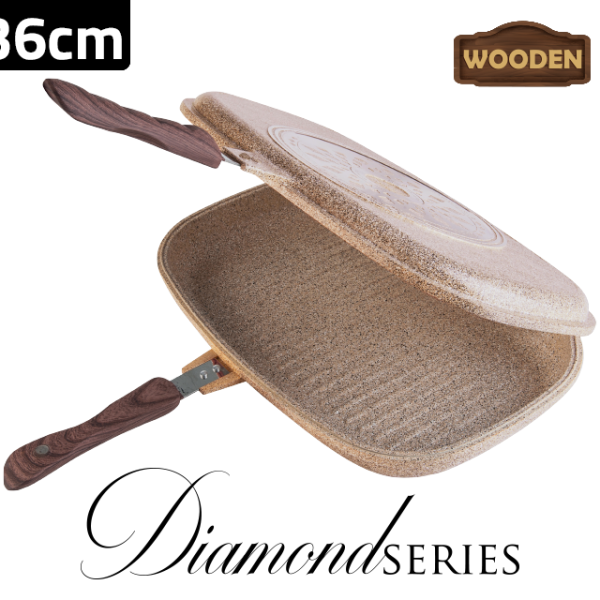 طاوة وجهين 36سم - Zio