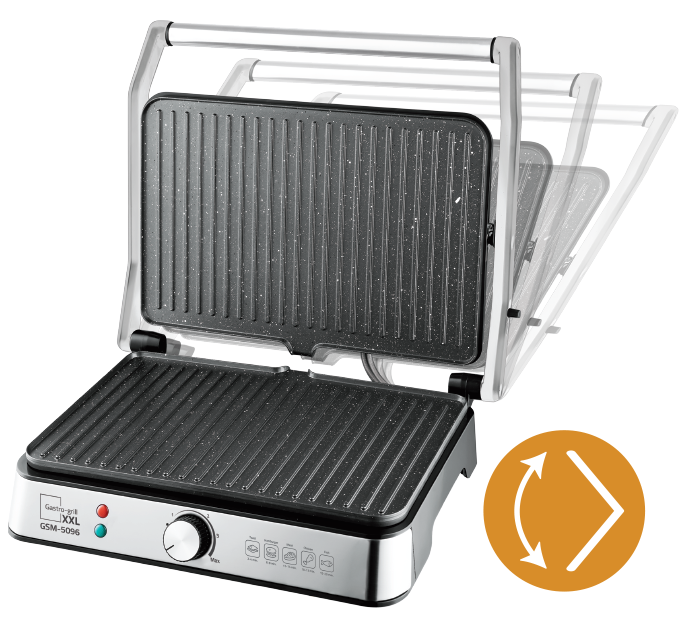 GSM 5096 شواية وكابسة كهربائية الصورة 4